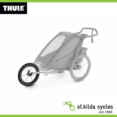 Thule Chariot Jogging Kit 1 For Single Trailer - Aluminum/Black • $293.88