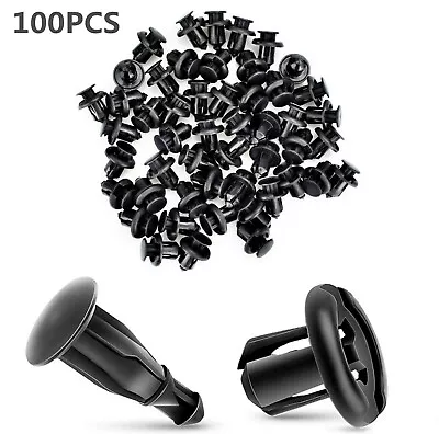 Parts Bumper Clips 10mm Hood Fender Push Rivets Retainer Fasteners For Honda • $14.99