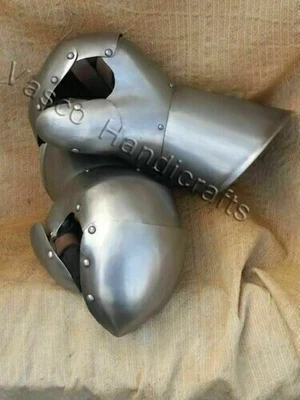 £118.10 • Buy Mitten Gauntlets Combat LARP 18 Gauge Steel Medieval Gauntlets Gloves