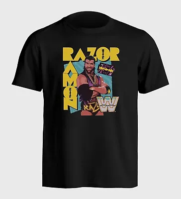 Razor Ramon Scott Hall Posing Graphic T-Shirt - Sizes S To 5XL • $15.57