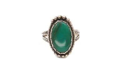 Vintage Maisels Trading Post Sterling Silver Turquoise Ring Size 7 • $89.99