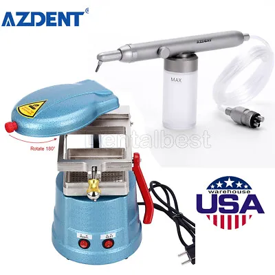 $56.39 • Buy Dental Vacuum Forming Molding Machine/Air Polisher Alumina Sandblasting Gun 4H