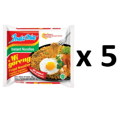 £6.99 • Buy Indomie Mi Goreng Stir Fried Instant Noodles - Packs Of 5 (Choose 1 From Option)