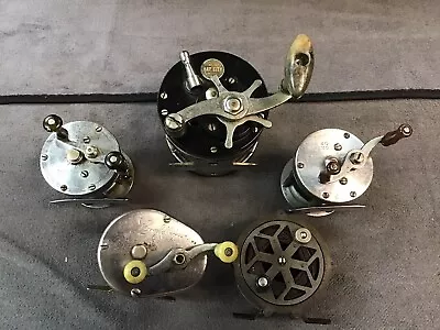 Vintage Fishing Reel Lot- Bay City - South Bend And Others • $29.90