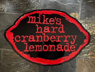Mike's Hard Cranberry Lemonade Metal Sign - Man Cave Record Room Garage. • $45