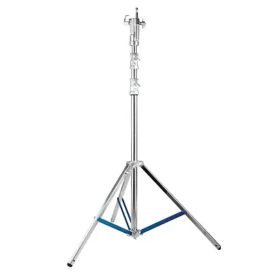 210cm Dual-Riser Stainless Steel Junior-Pin Combo Stand With Levelling Leg • £154.99