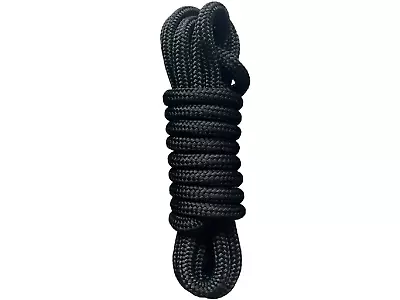 Double Braided Nylon Boat Dock Lines 1 Pc 1/2in 15ft Marine Grade Mooring Rope • $13.99