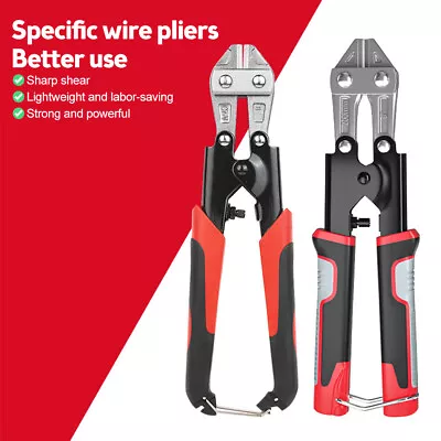 Heavy-Duty Mini Bolt Cutter Fence Wire Pliers Metal Iron Shear Cutting Tool Lock • $18.76