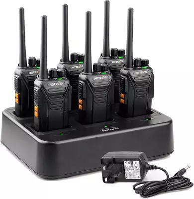 RT27 Walkie Talkie Long Range Walkie Talkies For Adults With 6 Way... • £142.42