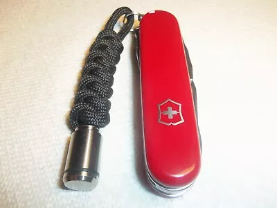 Victorinox Swiss Army Knife Super Tinker * $28 In Free Extras * Titanium Lanyard • $49