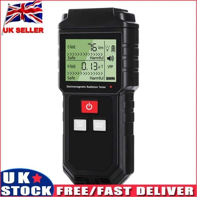 £21.55 • Buy Electromagnetic Radiation Tester Electric Field Magnetic Field Dosimeter