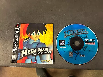Mega Man Legends (Sony PlayStation 1 PS1 1998) With Manual RARE Tested!!!! • $40