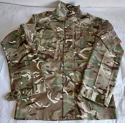 British Army Mtp Pcs Shirt Size 180/96 35.5 Inch Chest Multicam Shirt Military • £14.55