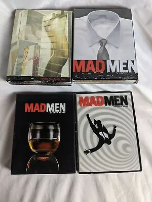 Mad Men DVD Set Seasond 1 - 4 Lions Gate Jon Hamm Elizabeth Moss • $19.99