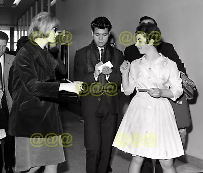 Photo - Cliff Richard Signs Autographs On Way To New York For Ed Sullivan Show • $6.15