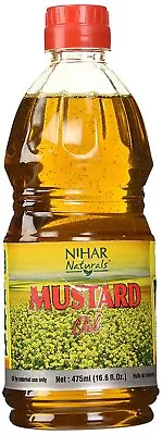 Nihar Naturals Mustard (Brassica Nigra) Oil - 950ml • $7.99