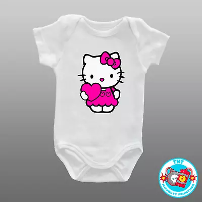 Baby Hello Kitty Inspired Romper Outfit Bnwot Cute Sanrio • $11.50