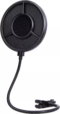 6-Layer Pop Filter For Mic - Compatible With Blue Yeti Quadcast Fifine And Oth • $22.07