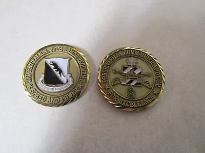 $14.99 • Buy Challenge Coin 3rd Battalion 69th Armor Regiment 3rd Infantry Division Ltc Csm 