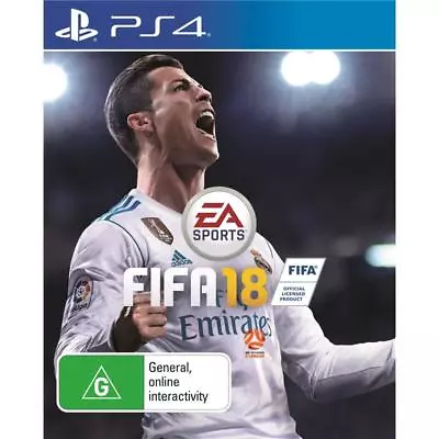 FIFA 18 PS4 Playstation 4 Game EA Sports Game New Sealed • $19.90