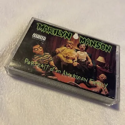 Marilyn Manson Portrait Of An American Family 1994 Cassette Tape TESTED • $34