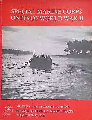 1977 Special Marine Corps Units WWII Updegraph Washington DC • $14.99
