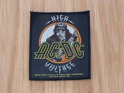 £4.50 • Buy Ac/dc - High Voltage (new) Sew On Patch Official Band Merch