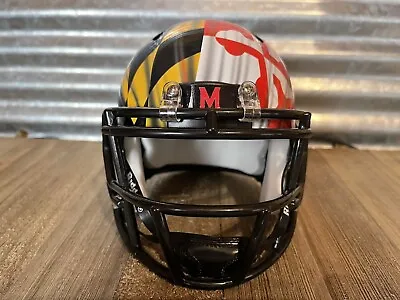 Custom  Maryland Terrapins Speed Mini Helmet • $65