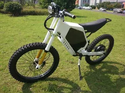 19  Motorcycle Wheel & Seat 2000W-12000W Stealth Bomber Electric Mountain Bike • $3750
