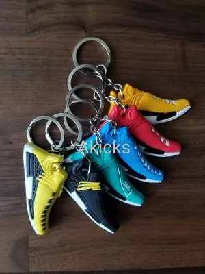 $5.50 • Buy Adidas Human Race Pharrel William Hu Nmd Key Chain Key Ring