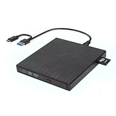 4in1 External CD DVD RW Drive USB-C USB 3.0 Writer Burner Player For Laptop PC • $19.95