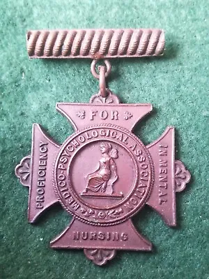 1900s Era Mental Nursing Proficiency Medal Clarence H. Lane. • £18