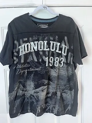 Canyon River Blues Shirt Honolulu Hawaii T-Shirt Black Men’s Size Xl • $15.62