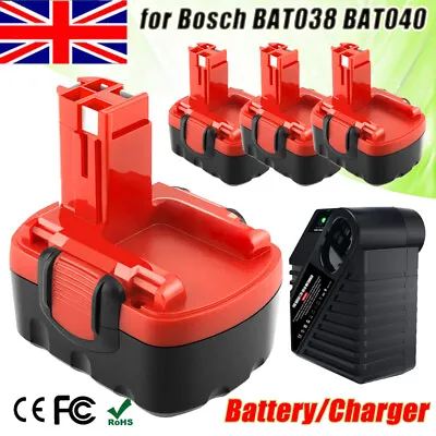 £12.69 • Buy 4000mAh Battery/Charger For Bosch 14.4V BAT038 BAT040 BAT140 2607335533 PSR1440