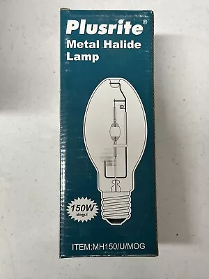 Plusrite MH150/U/MED Metal Halide Lamp Light Bulb 150W M102 NEW • $29.99
