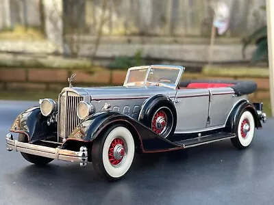 Franklin/danbury Mint 1:24 1934 Packard Convertible Limited Edition Model 118 • $161.64