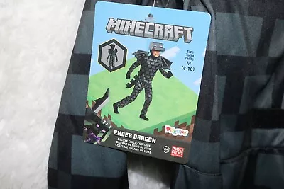 Disguise Minecraft Ender Dragon Kids Costume Size 8-10 Medium NWT  • $29.99