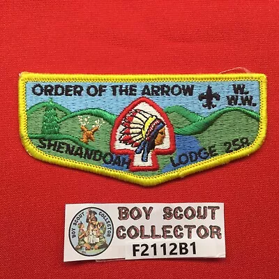 Boy Scout OA Shenandoah Lodge 258 S5 Order Of The Arrow Pocket Flap Patch  • $9.99