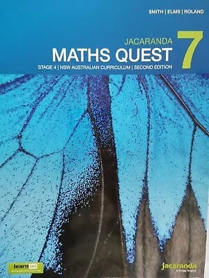 Jacaranda Maths Quest 7 Stage 4 NSW Australian Curriculum 2nd Edition • $65