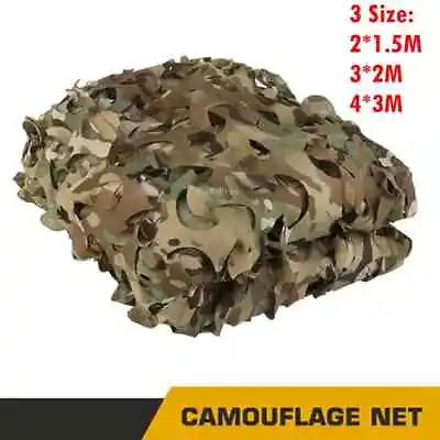 Military Camouflage Net Hunting Tactical Camo Nets Anti Cover Garden Sun Shelter • $40.63