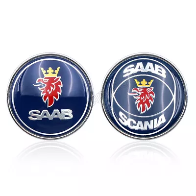 9-3 88-93 900 NG900 9000  Saab Front Badge Bonnet Emblem 50mm 4522884 • $9.50