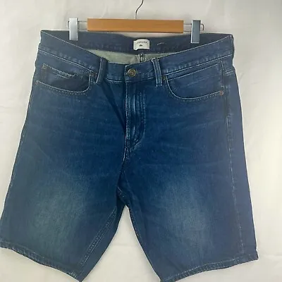 Quiksilver Vintage Jorts  36 Shorts Blue Straight Fit ZIP Beach • $22