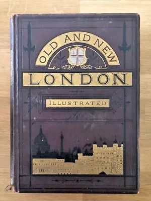 OLD AND NEW LONDON VOL. V. By EDWARD WALFORD - H/B - £3.25 UK POST • £20.99