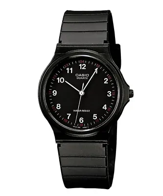 $24.99 • Buy GENUINE Casio Watch MQ-24-1B NEW Mens Unisex Quatz Black Analogue FREE SHIPPING