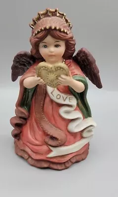 Vintage Enesco 1993 Heavenly Bellas Marjorie Sarnat Love One Another Bell Angel • $32
