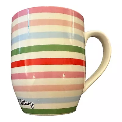 Matilda Jane Clothing Coffee Tea Mug Colorful Striped Polka Dot 18 Oz • $8