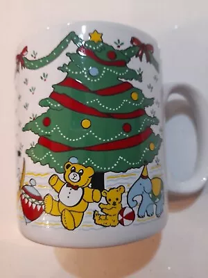 £5.95 • Buy TAMS Vintage CHRISTMAS Victorian Theme Nursery Toys Mug Made In ENGLAND Pristine