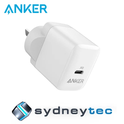 $32.48 • Buy New Anker PowerPort III 20W PD USB-C Charger - White A2631T21