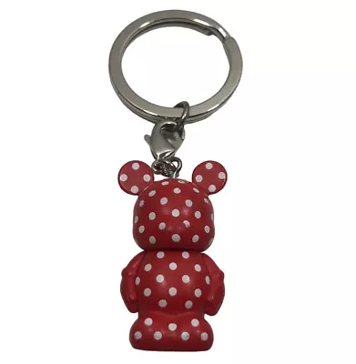 Disney Vinylmation 1.5  Toy Figure Zipper Pull Keychain Mickey Minnie Mouse Dots • $4.52