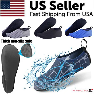 Water Shoes Men Women Skin Socks Aqua Surf Beach Yoga Swim Barefoot Quick-Dry • $7.79